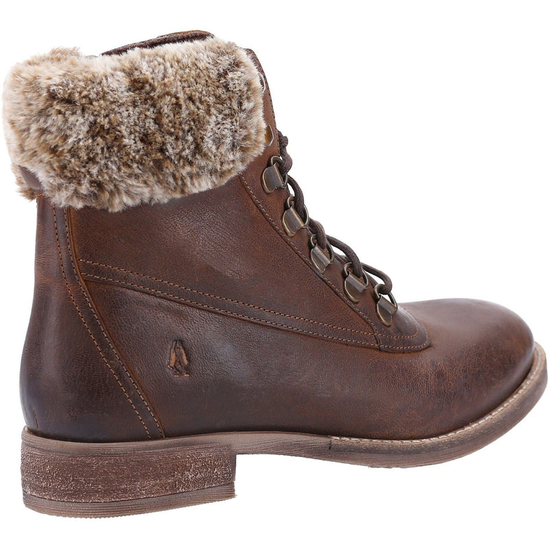 Hush Puppies Effie Stivali Marroni In Ecopelliccia Da Donna