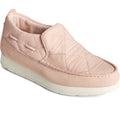 Sperry Moc-Sider Scarpe Da Mocassino In Camoscio Rosa Da Donna