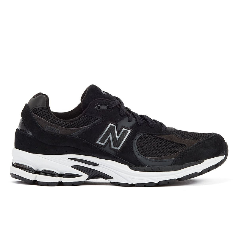 New Balance Sneakers Nere In Camoscio Del 2002