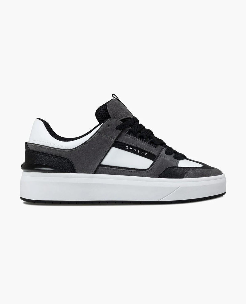 Cruyff Kickturn Sneakers Grigie In Pelle Da Uomo