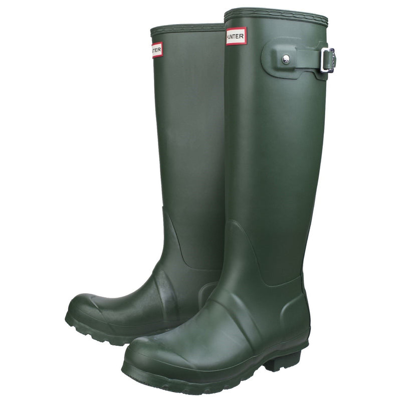 Hunter Original Tall Stivali Di Gomma Verdi Da Donna.