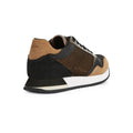 Geox Doralea Sneakers Da Donna In Pelle Color Bronzo/Caramello