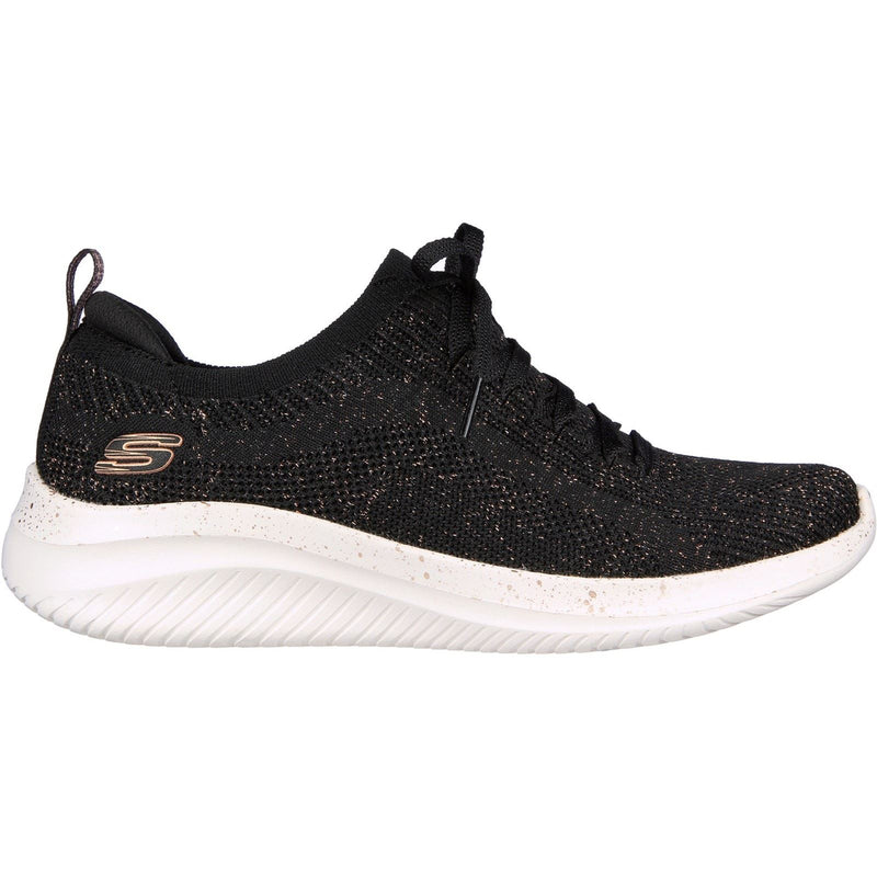 Skechers Ultra Flex 3.0 Let's Dance Scarpe Da Ginnastica Nere/Oro Rosa Da Donna