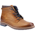 Hush Puppies Joel Stivali In Pelle Da Uomo Color Cammello