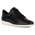 Geox D MYRIA Sneakers Nere Da Donna In Ecopelle
