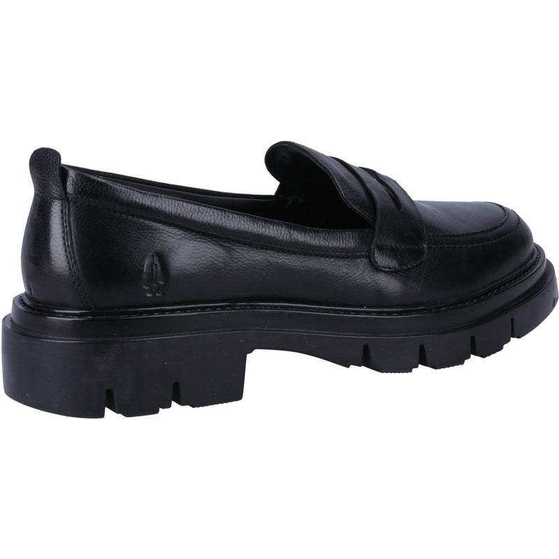 Hush Puppies Reece Mocassini Neri Da Donna In Pelle