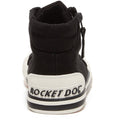 Rocket Dog Jazzin Hi Sneakers Nere Da Donna In Cotone