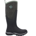 Muck Boots Arctic Sport II Tall Stivali Di Gomma Neri/A Quadretti