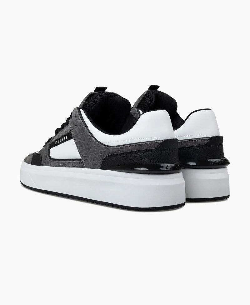 Cruyff Kickturn Sneakers Grigie In Pelle Da Uomo