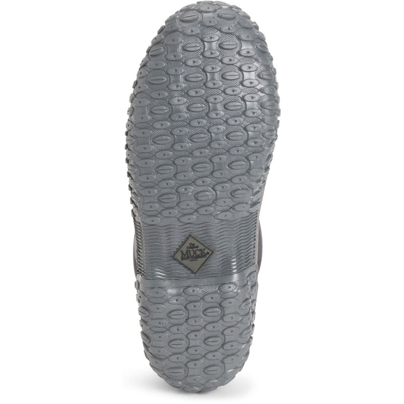 Muck Boots Muckster II Mid Stivali Di Gomma A Quadri Neri/Grigi.