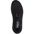 Skechers D'Lux Walker 2.0 Sneakers Da Donna In Poliestere Nero/Rosa