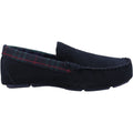 Hush Puppies Andreas Pantofole Uomo In Camoscio Blu Scuro.