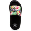 Rocket Dog Splash Bahama Sandali Da Donna Neri/Multicolore In Tessuto