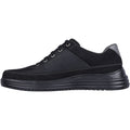 Skechers Proven - Aldeno Scarpe Stringate In Pelle Da Uomo Nere