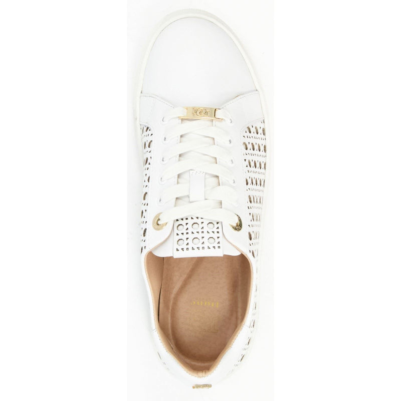 Dune Ease Sneakers Bianche Da Donna In Pelle