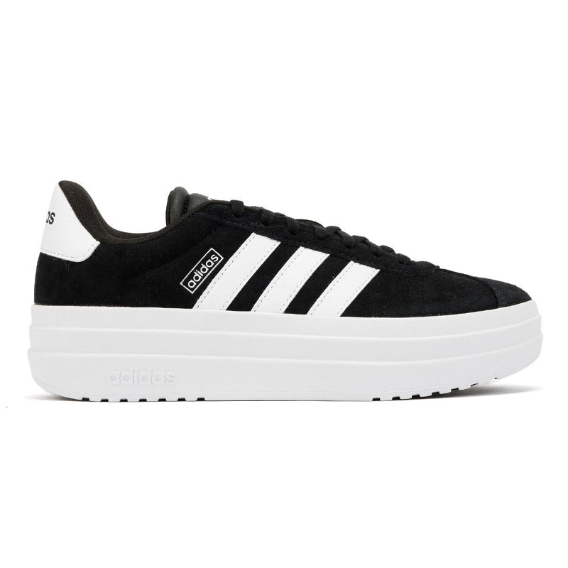 Adidas VL Court Bold Scarpe Da Ginnastica Nere In Pelle Da Donna
