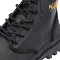 Palladium Pampa Hi Wax Stivali Neri In Canvas