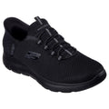 Skechers Slip-ins: Summits High Range Scarpe Da Ginnastica Nere Da Uomo In Sintetico
