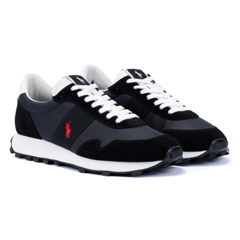 Ralph Lauren Trail 125 Sneakers Da Uomo In Pelle Nera