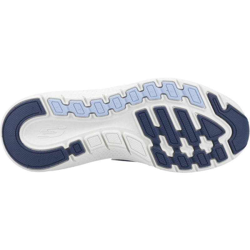 Skechers Arch Fit 2.0 Big League Sneakers Da Donna In Tessuto Blu Scuro