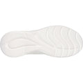 Skechers BOBS Sport Squad Waves Just Wading Sneakers Bianche Sintetiche Da Donna