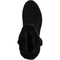 Skechers On-the-GO Stellar Cozy Step Stellare Comode Scarpe In Pelle Nera Da Donna