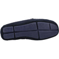 Hush Puppies Andreas Pantofole Uomo In Camoscio Blu Scuro.