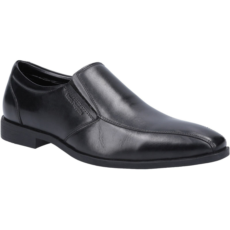 Hush Puppies Ellis Scarpe Slip-On Nere In Pelle Da Uomo