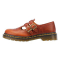 Dr. Martens 8065 Mary Jane Ambassador Scarpe In Pelle Color Noce Da Donna