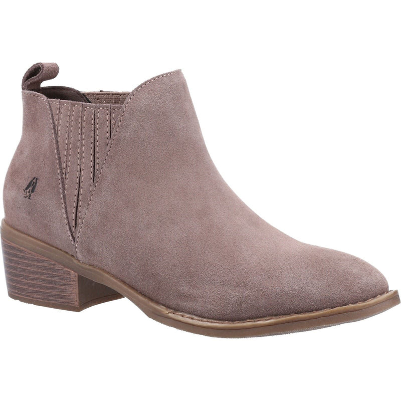 Hush Puppies Isobel Stivali Da Donna In Pelle Color Taupe