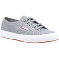 Superga 2750 Cotu Classic Sneakers Da Donna In 100% Cotone Grigio Salvia