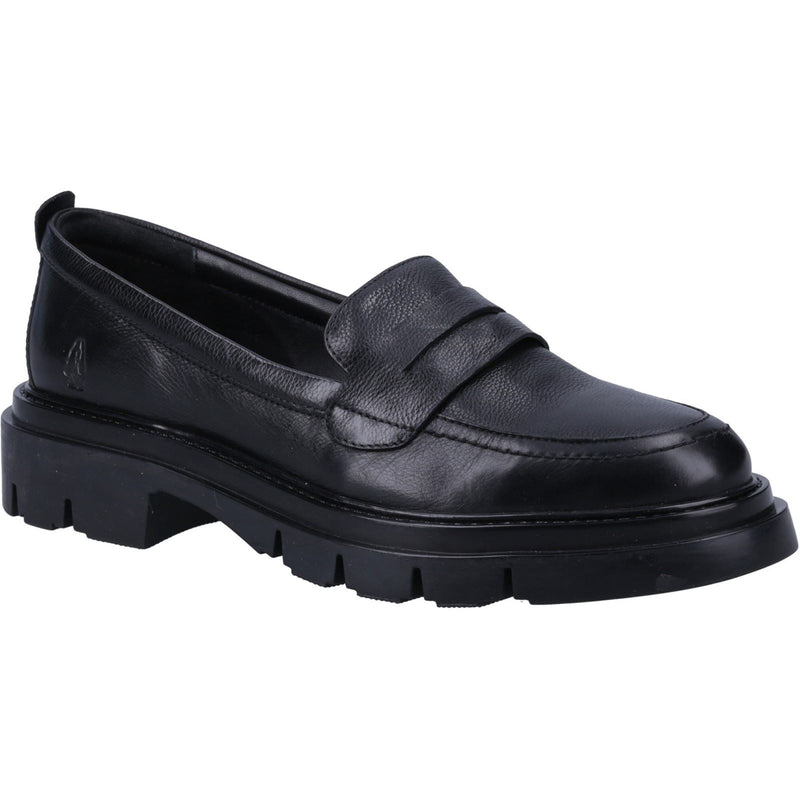 Hush Puppies Reece Mocassini Neri Da Donna In Pelle