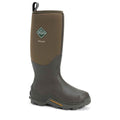 Muck Boots Wetland Stivali In Gomma Con Fodera In Finta Corteccia.