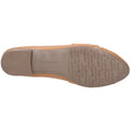 Hush Puppies Marley Ballerina Ballerine Piatte Da Donna In Pelle Color Cuoio