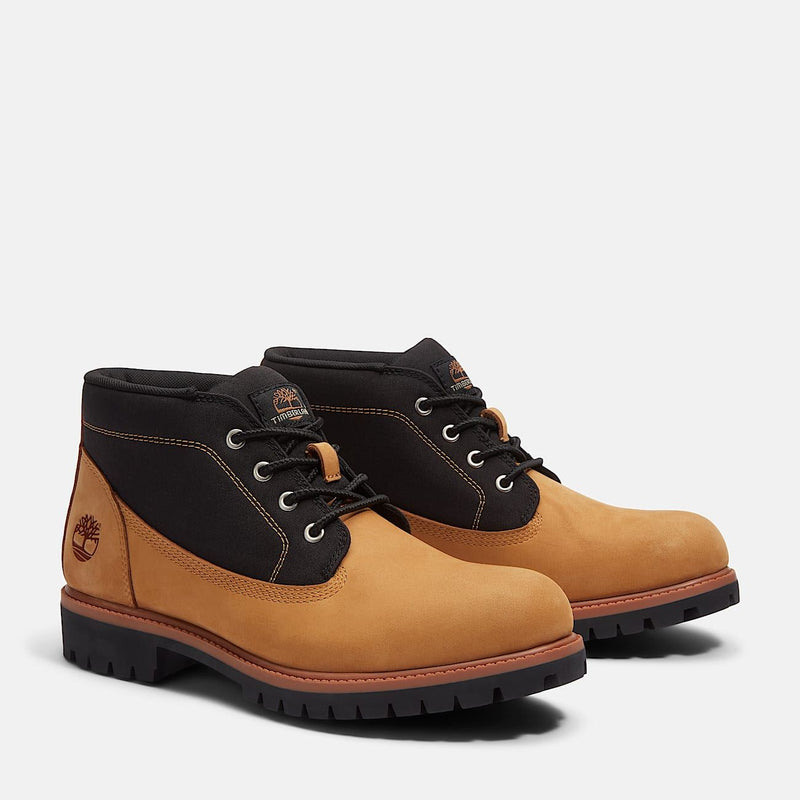 Timberland Mid Lace Chukka Workwear II Stivali In Pelle Gialli Da Uomo