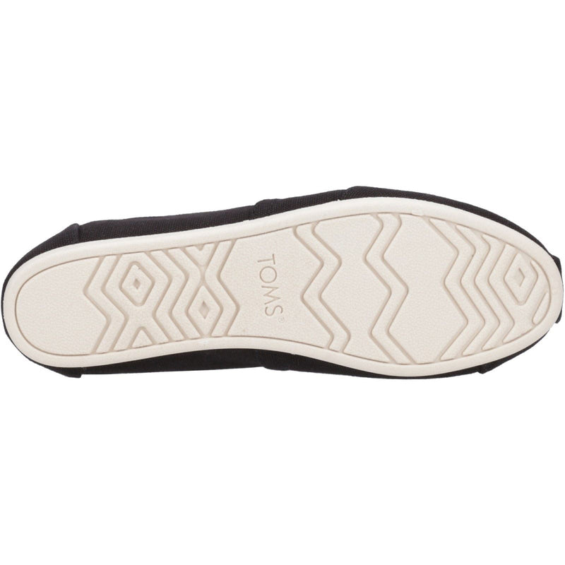 TOMS Alpargata Espadrillas Nere Da Donna In 100% Cotone