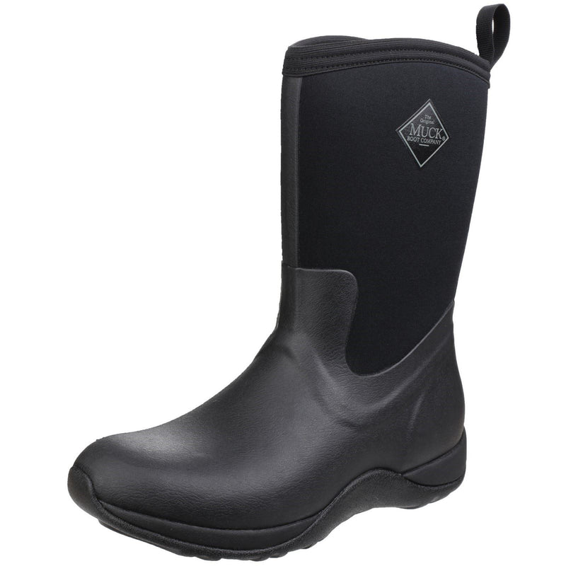 Muck Boots Arctic Weekend Stivali In Gomma Nera Da Pioggia