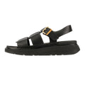 FitFlop GEN-FF Fisherman Sandali Neri In Pelle Da Donna