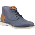 Pod Aries Stivali In Pelle Blu Scuro Da Uomo