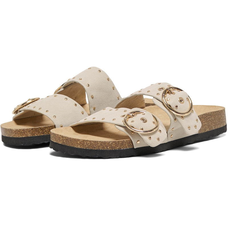ONLY MAXI 15 Sandali Da Donna Color Crema In Sintetico