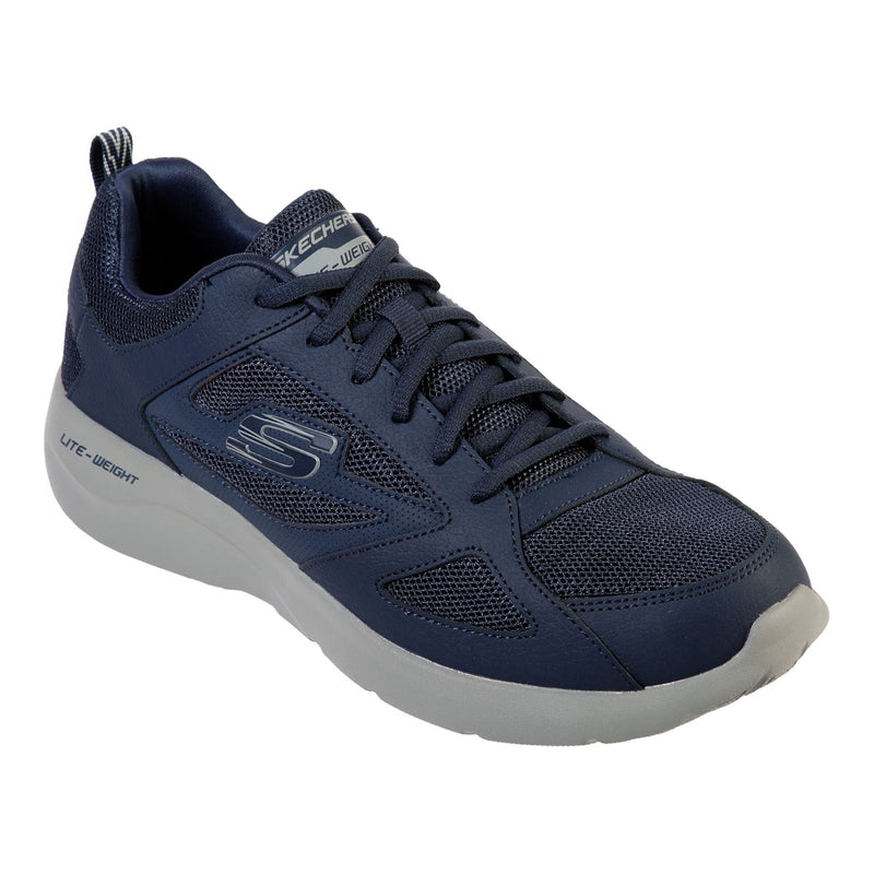 Skechers Dynamight 2.0 Sneakers Da Uomo In Mesh Blu Scuro