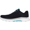 Skechers GO WALK 7 Cosmic Waves Sneakers Da Donna Nere/Turchesi In Poliestere