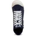 Rocket Dog Jazzin Hi Sneakers Da Donna In Cotone Blu Scuro