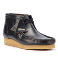 Clarks Originals Wallabee Stivali Da Uomo In Pelle Nera