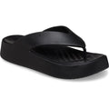 Crocs Getaway Platform Sandali Neri Da Donna In Termoplastica