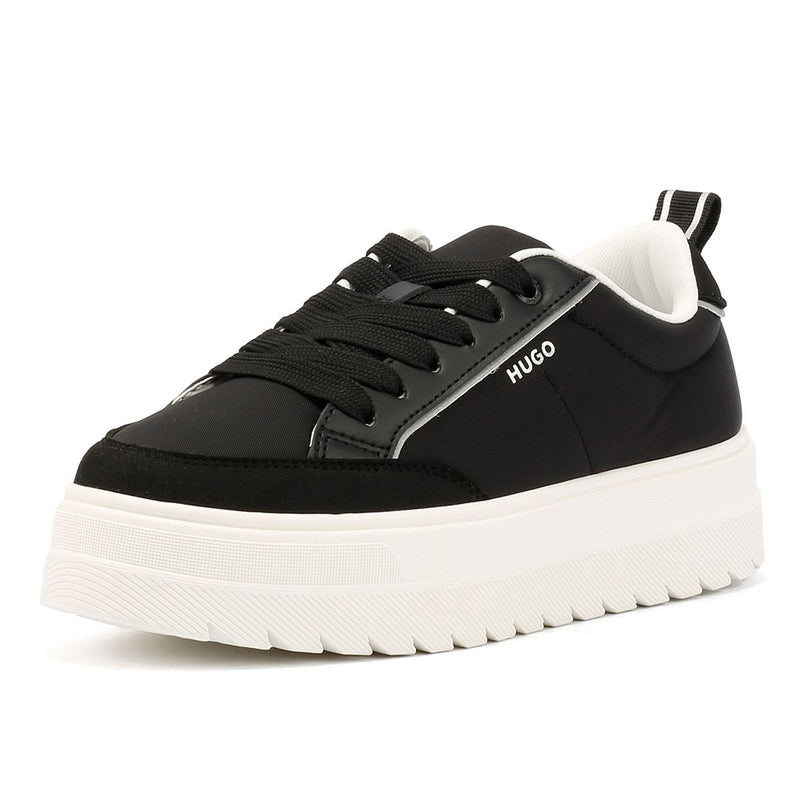 Hugo Lyssa Tennis Sneakers Nere Da Donna