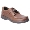 Hush Puppies Randall II Scarpe Stringate Da Uomo In Pelle Marrone.