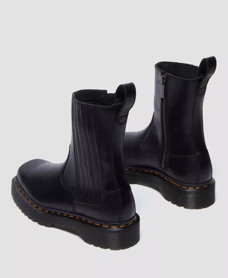 Dr. Martens Amaayah Lo Stivali Da Donna In Pelle Nera