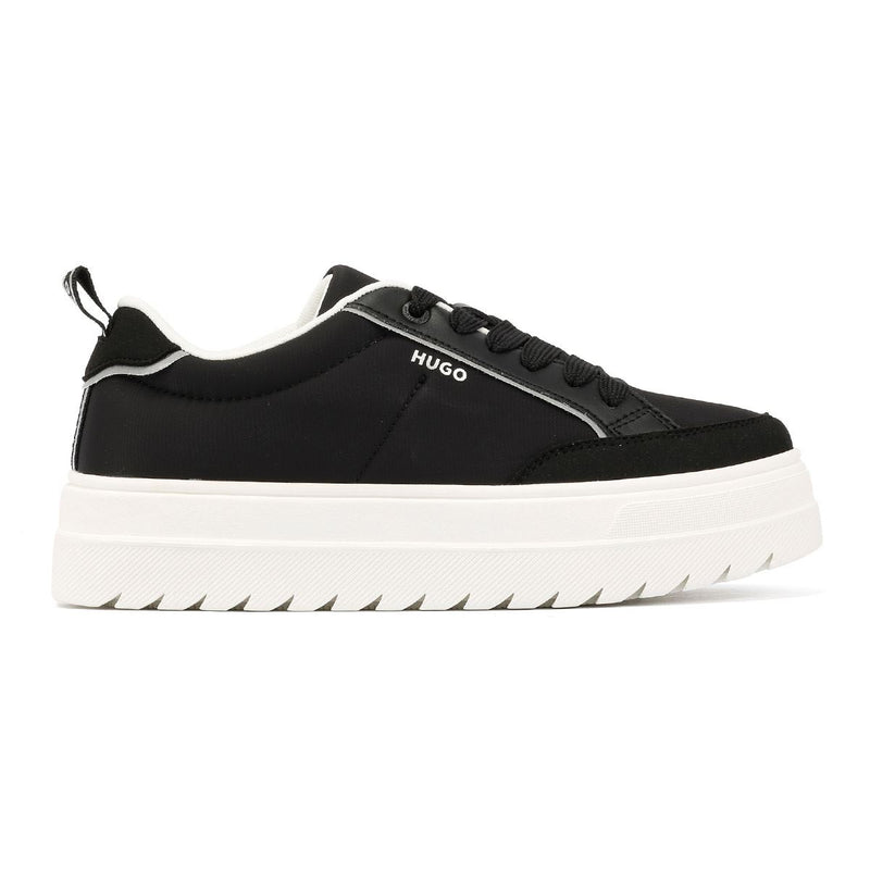 Hugo Lyssa Tennis Sneakers Nere Da Donna