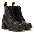 Dr. Martens Stivali Neri In Pelle Jesy Da Donna